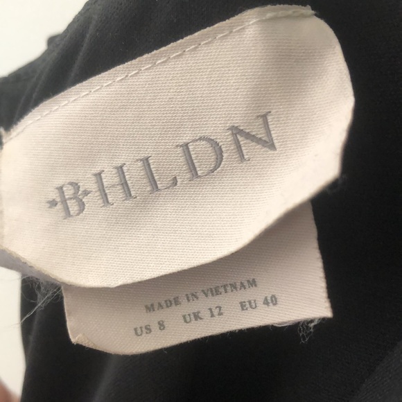 🖤 BHLDN Anthropologie Ashland Satin Charmeuse Bridesmaid Dress - Picture 8 of 8